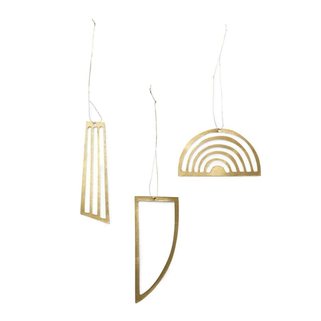 ferm LIVING - Gold Ornament - - indoor