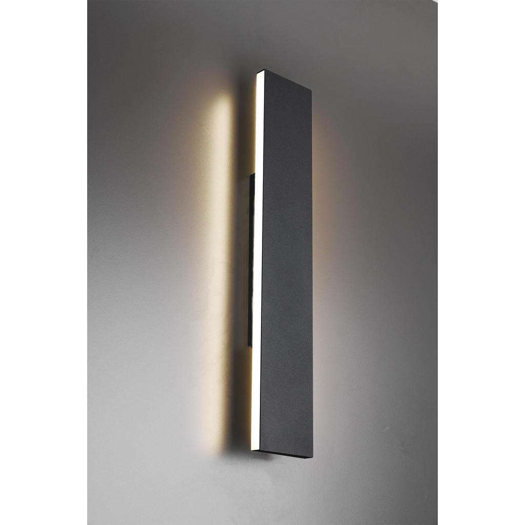 XXXL LED-WANDLEUCHTE, Grau