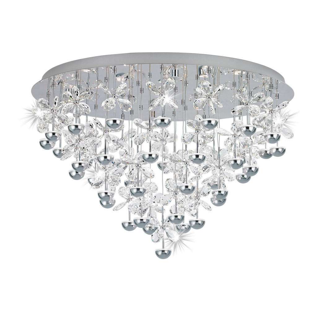 XXXL LED-DECKENLEUCHTE, Silber