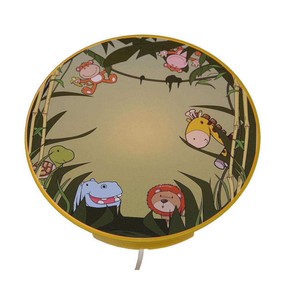 XXXL KINDERWANDLEUCHTE, Mehrfarbig