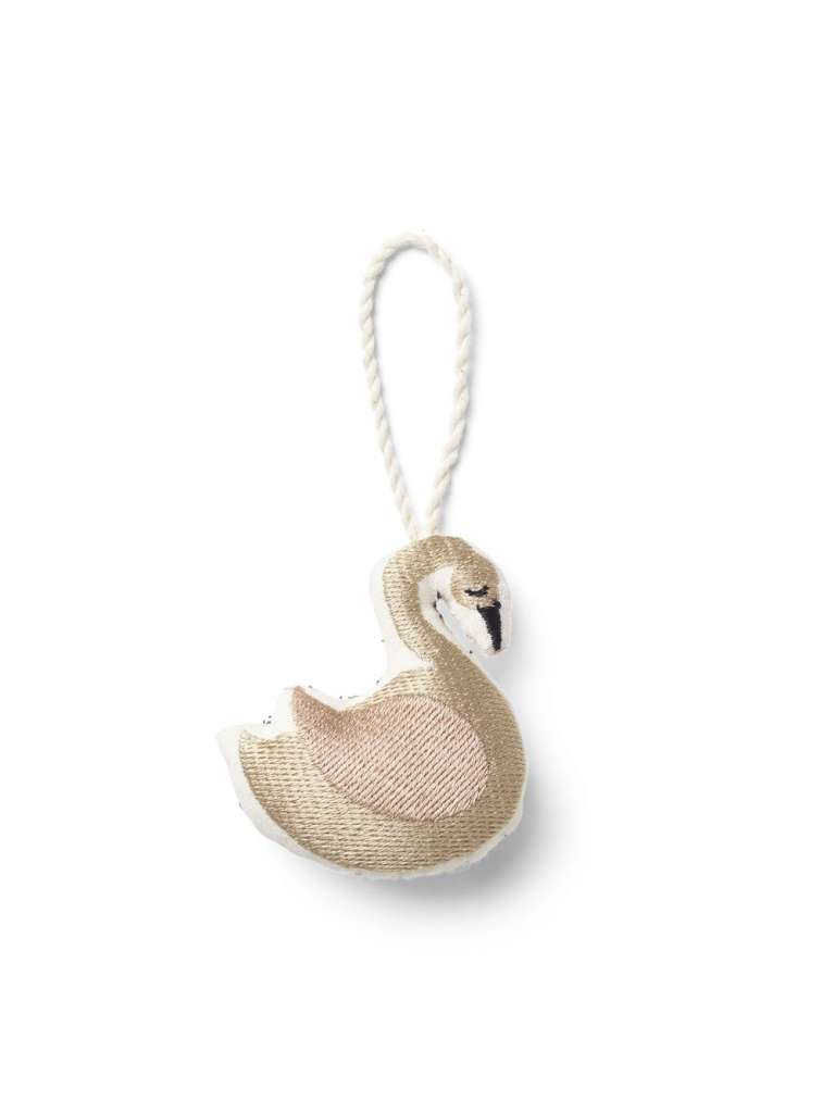 ferm LIVING - Weihnachtsbaumschmuck - Schwan - indoor