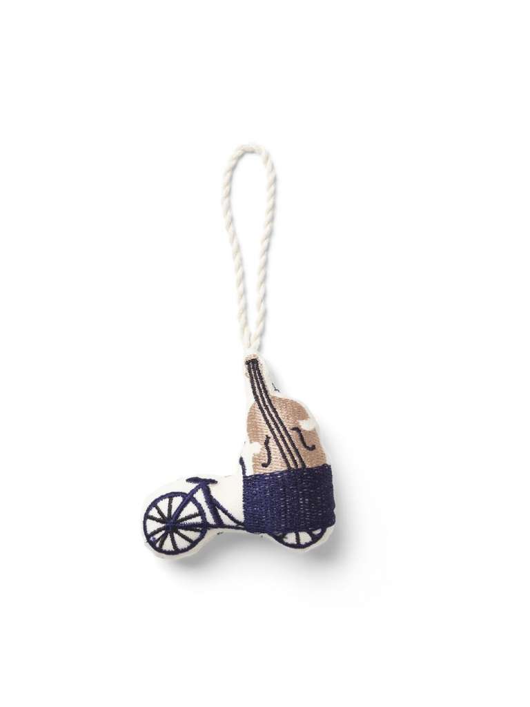 ferm LIVING - Weihnachtsbaumschmuck - Christiana Fahrrad - indoor