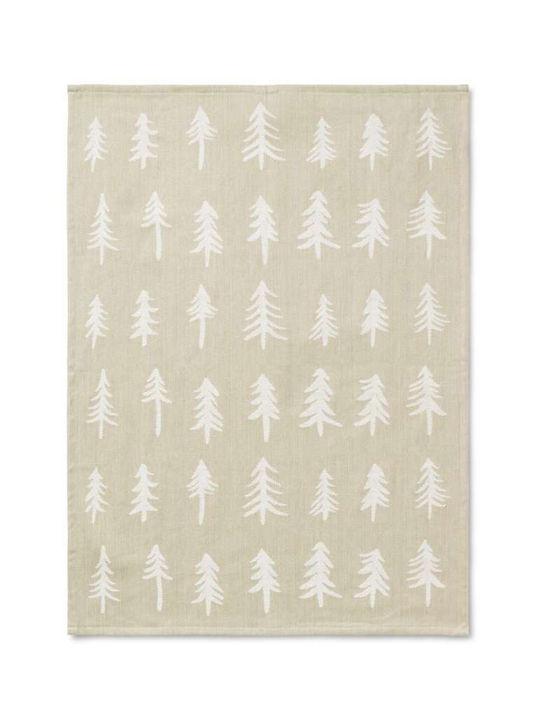 ferm LIVING - Christmas Geschirtuch - sand - indoor