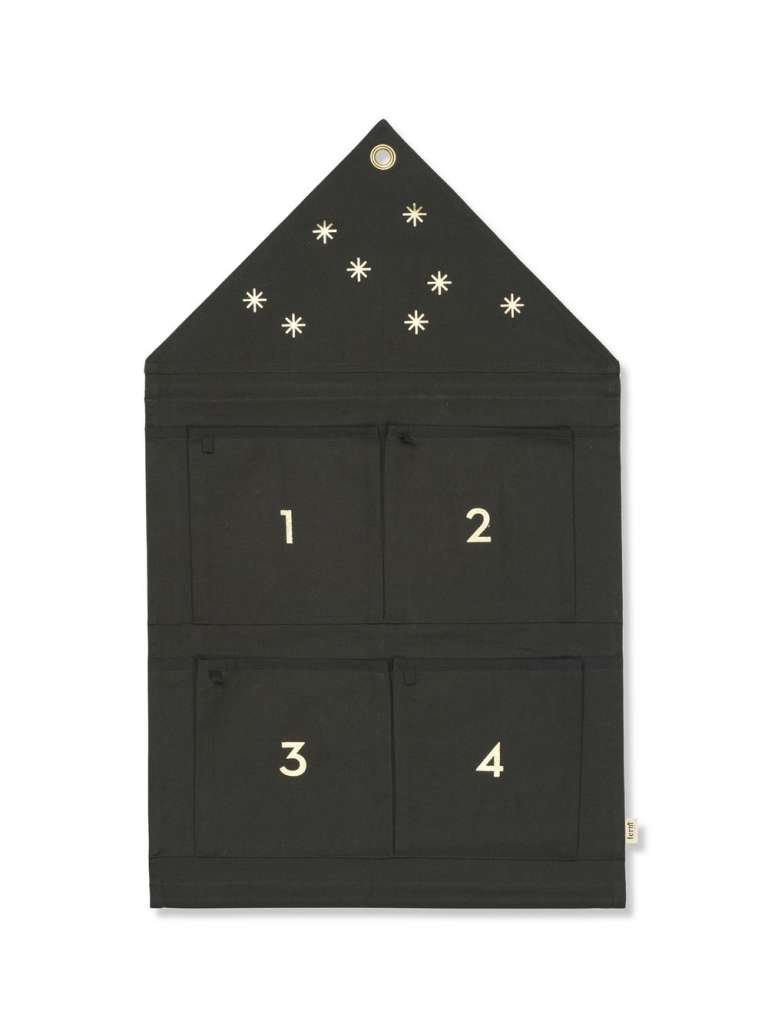 ferm LIVING - Star Adventskalender - grün - indoor