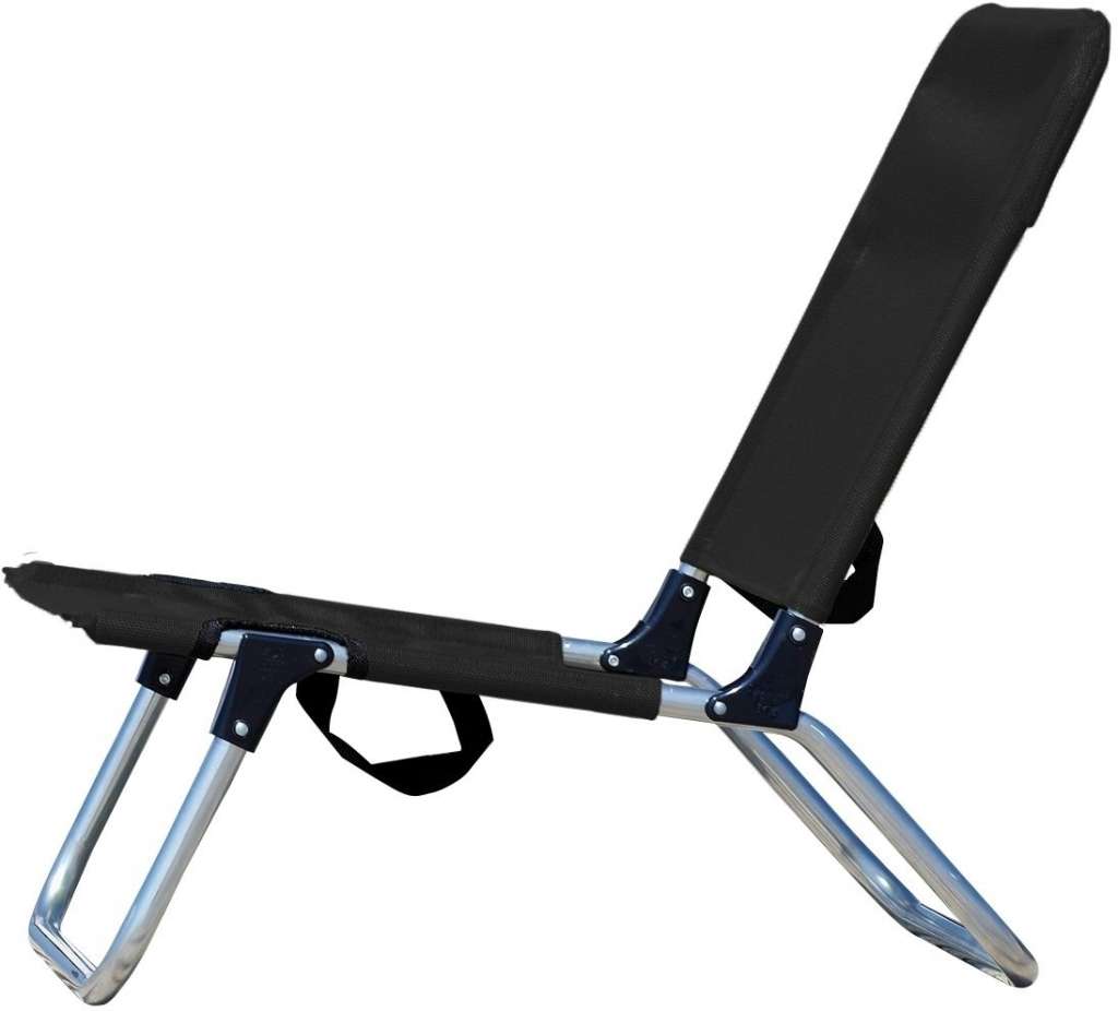 Jan Kurtz - Strandstuhl QUICK, Cadre: Aluminium,Bezug: Kunststoffgewebe taupe - outdoor