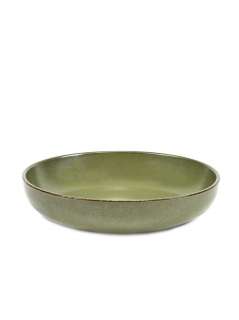 Serax - Surface Teller tief - camo green - indoor