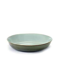 Serax - Terres De Rêve Teller tief - light blue/ smokey blue - indoor