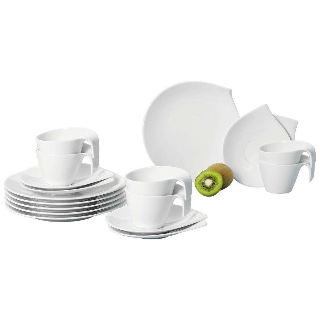 Villeroy & Boch Fine China KAFFEESET, Weiß