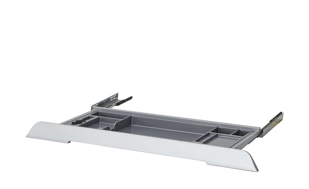 PAIDI Schubkastenauszug  Tablo ¦ silber ¦ Maße (cm): B: 78 H: 4,8 T: 37,9 Sonstiges Zubehör - Höffner