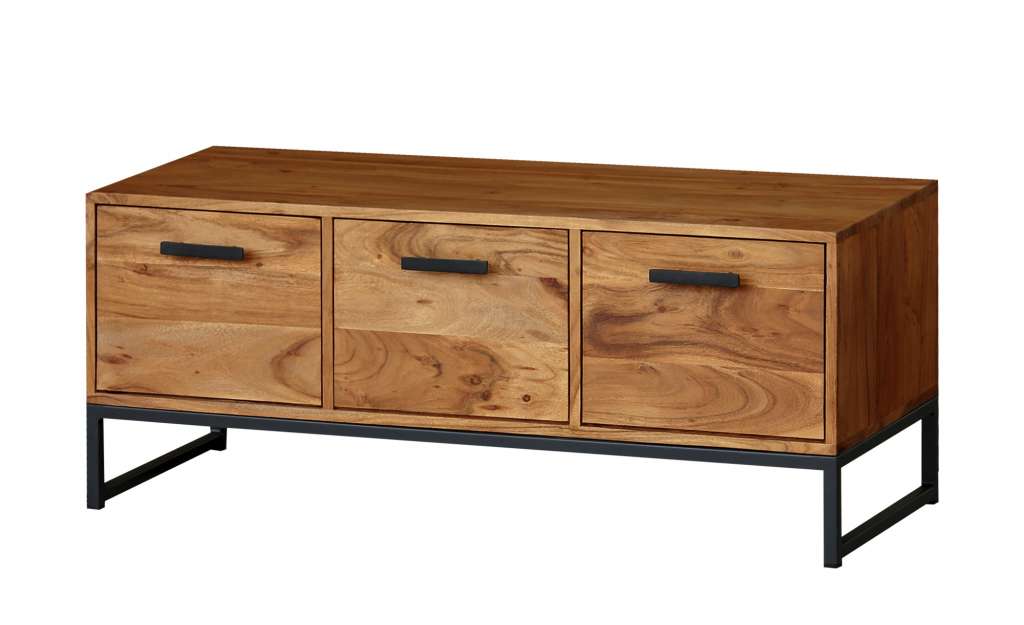 Garderobenbank  Candela ¦ holzfarben ¦ Maße (cm): B: 110 H: 45 T: 40 Garderoben & Kleiderstangen > Garderobenbänke & Schuhbänke - Höffner