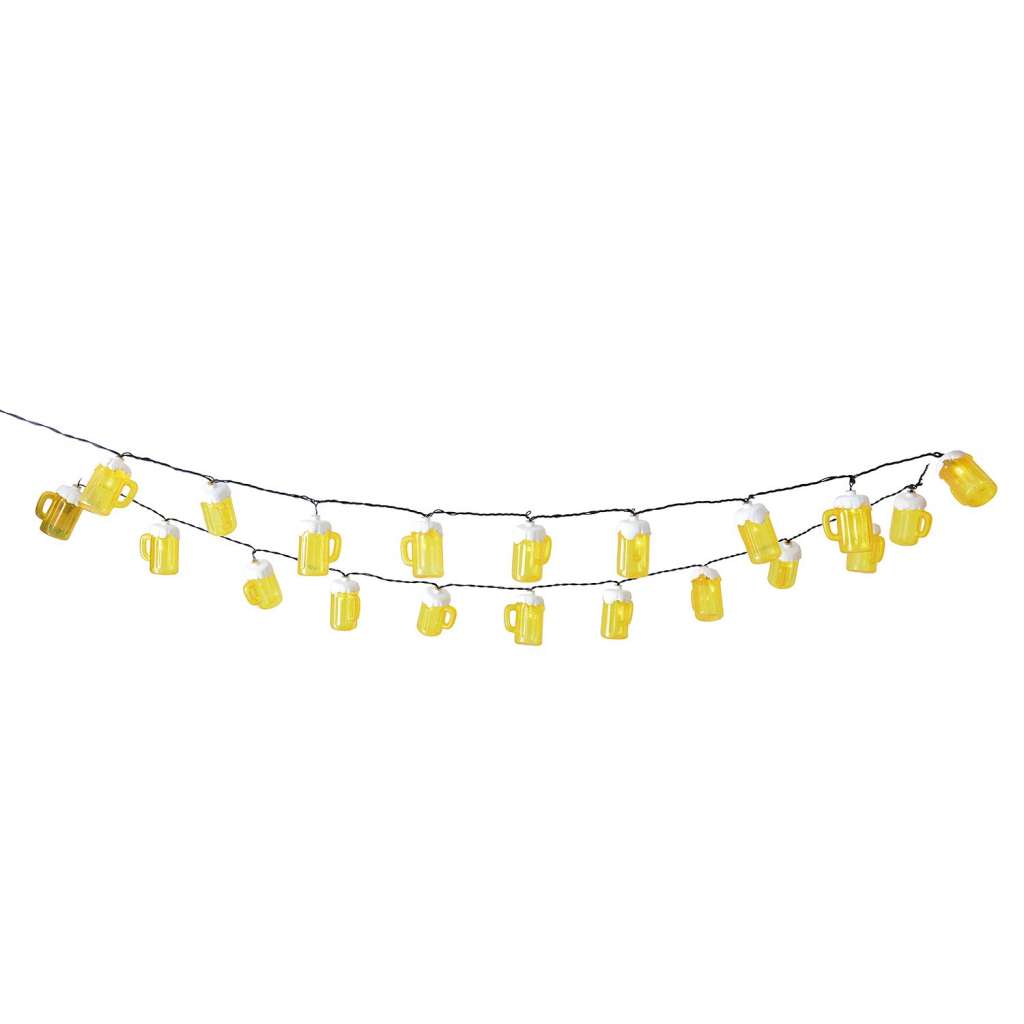 home24 LED-Lichterkette Bierkrug