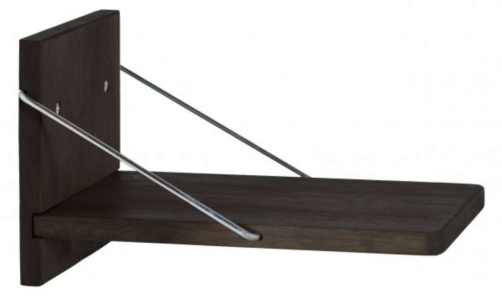 Strandkorb Zusatzklapptisch Twin Compact/ Standard/Eco Hartholz dunkel lasiert