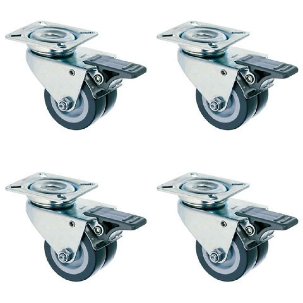 Strandkorb Doppelrollen 4er Set