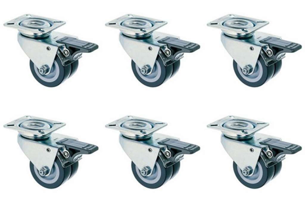 Strandkorb Doppelrollen 6er Set