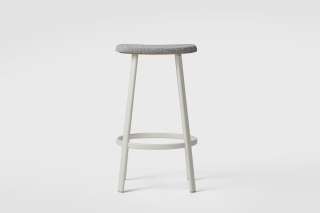 Million - Anno Hocker H65 - light grey/grey textile - indoor