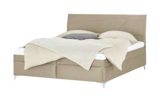 Polsterbett  Lerryn ¦ beige ¦ Maße (cm): B: 186 H: 110 T: 220 Betten > Polsterbetten - Höffner