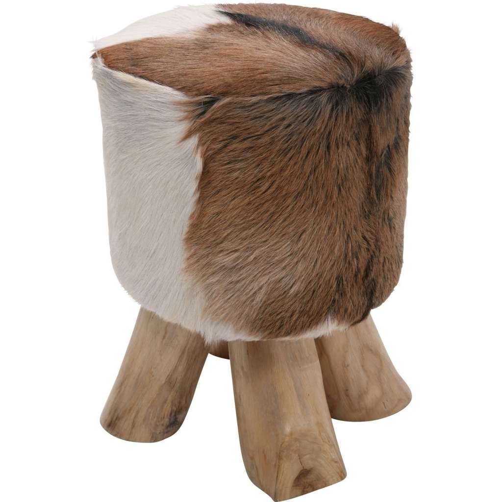 Hocker Flint Stone rund Dia 35