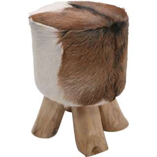 Hocker Flint Stone rund Dia 35