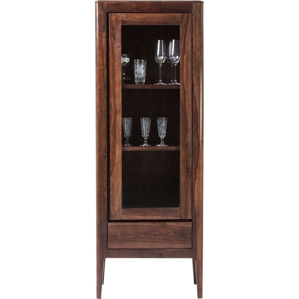 Brooklyn Walnut Vitrine 1-Türig