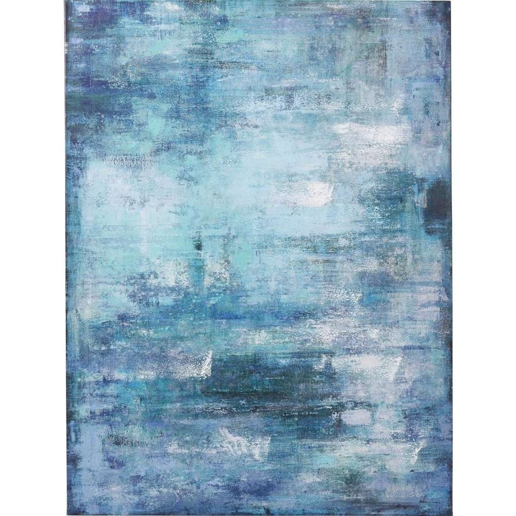 Bild Touched Abstract Blau 90x120cm