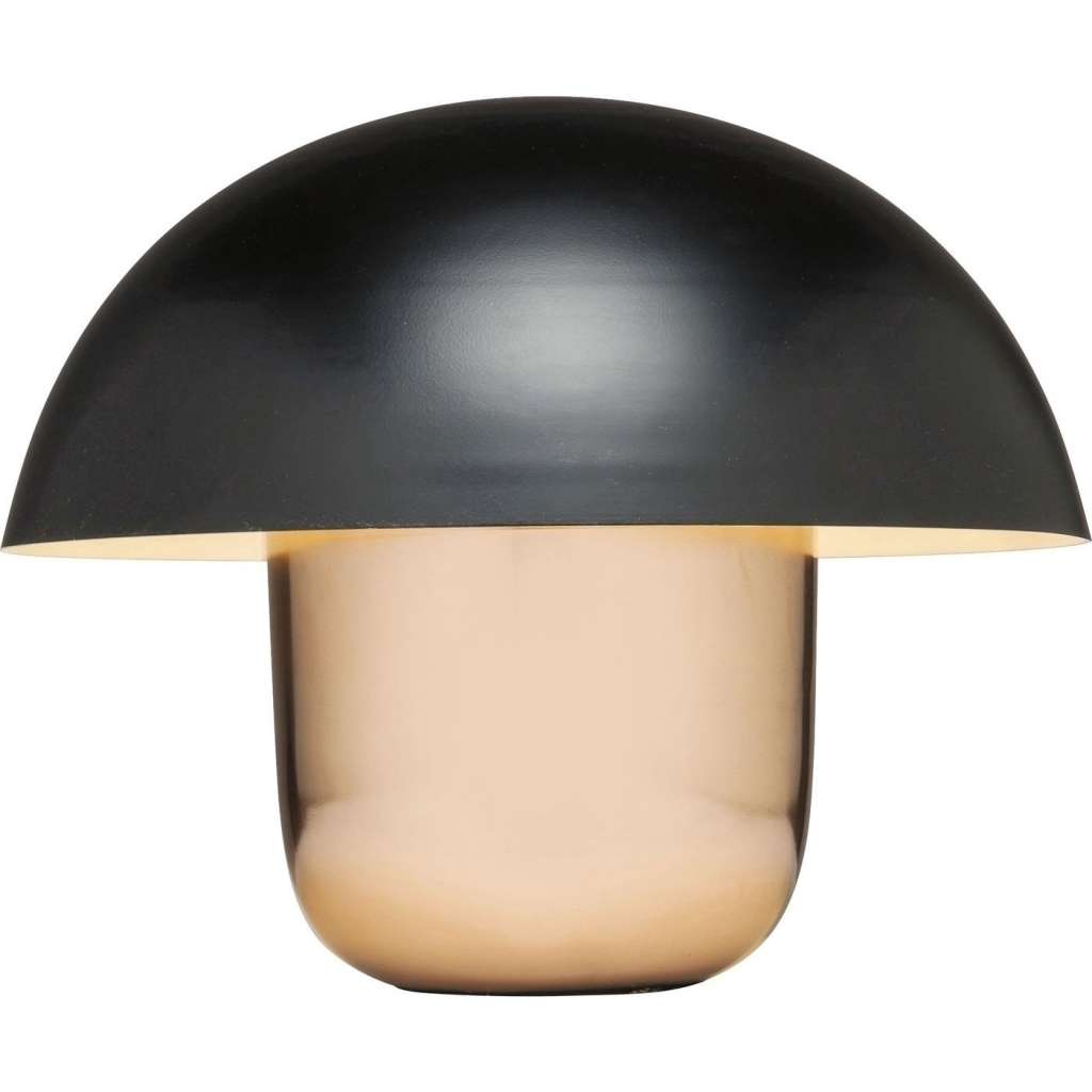 Tischleuchte Mushroom Pilz Kupfer-Schwarz