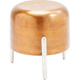 Hocker Lumpy Kupfer