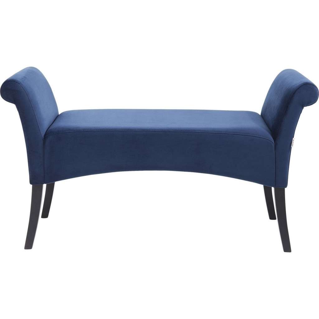 Polsterbank Motley Samt Blau