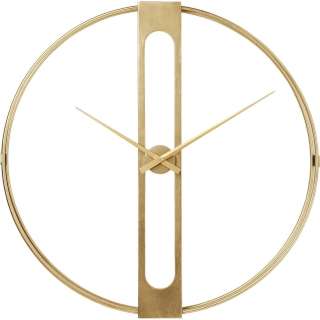 Wanduhr Clip Gold D107cm
