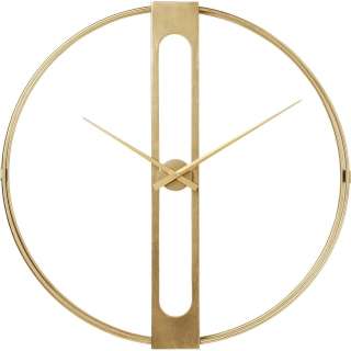 Wanduhr Clip Gold D107cm