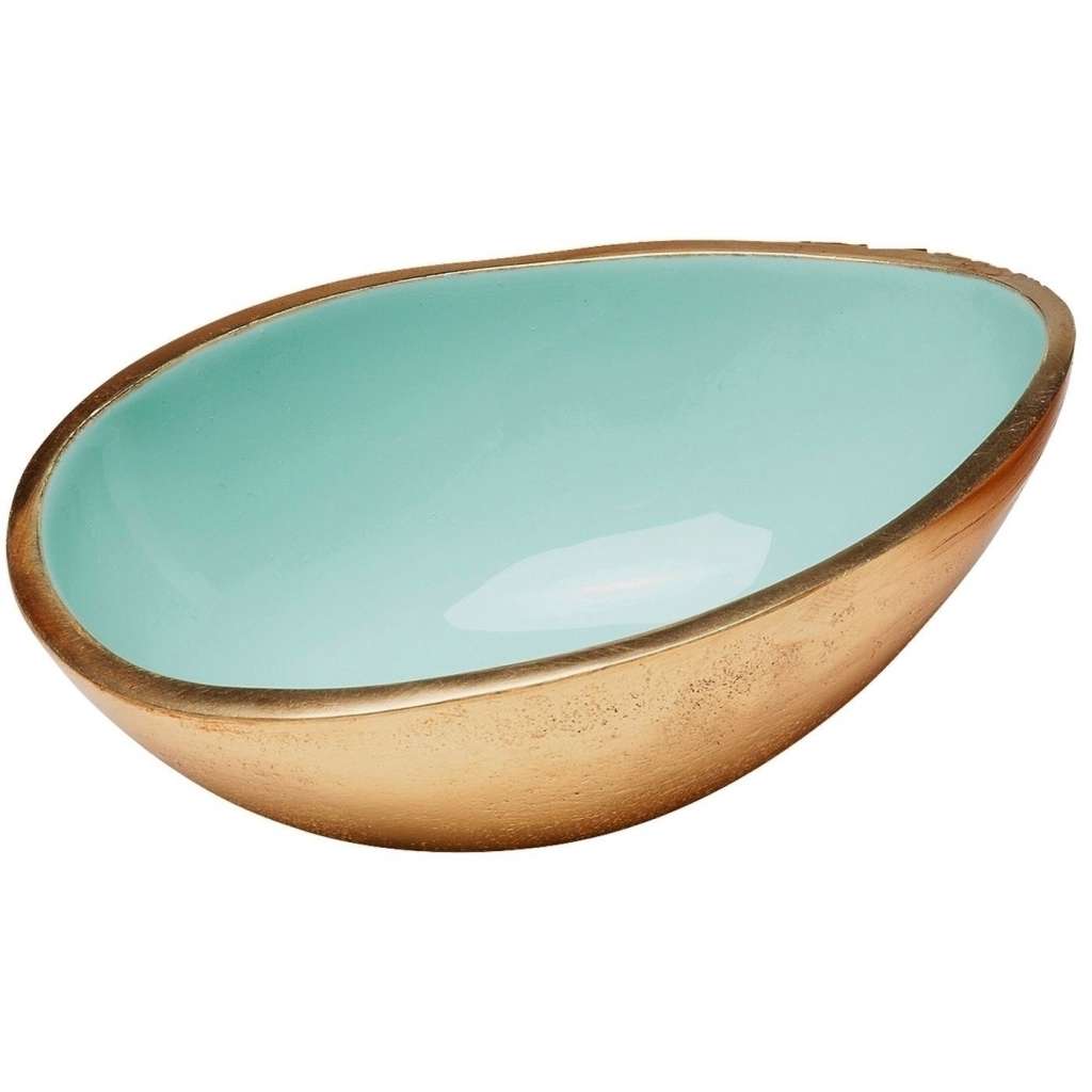 Schale Olala Gold-Mint klein