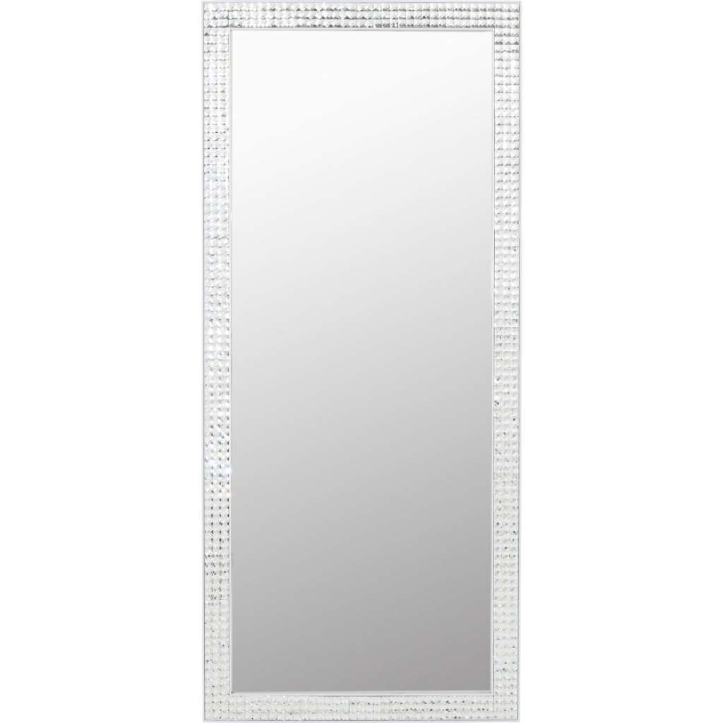 Spiegel Crystals Steel weiß 180x80cm