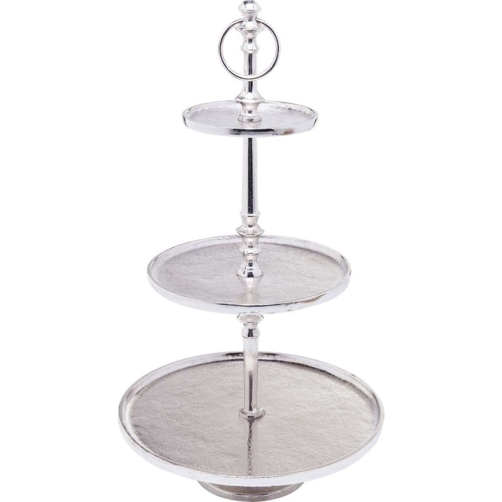 Deko Etagere Elegance Silber 50cm