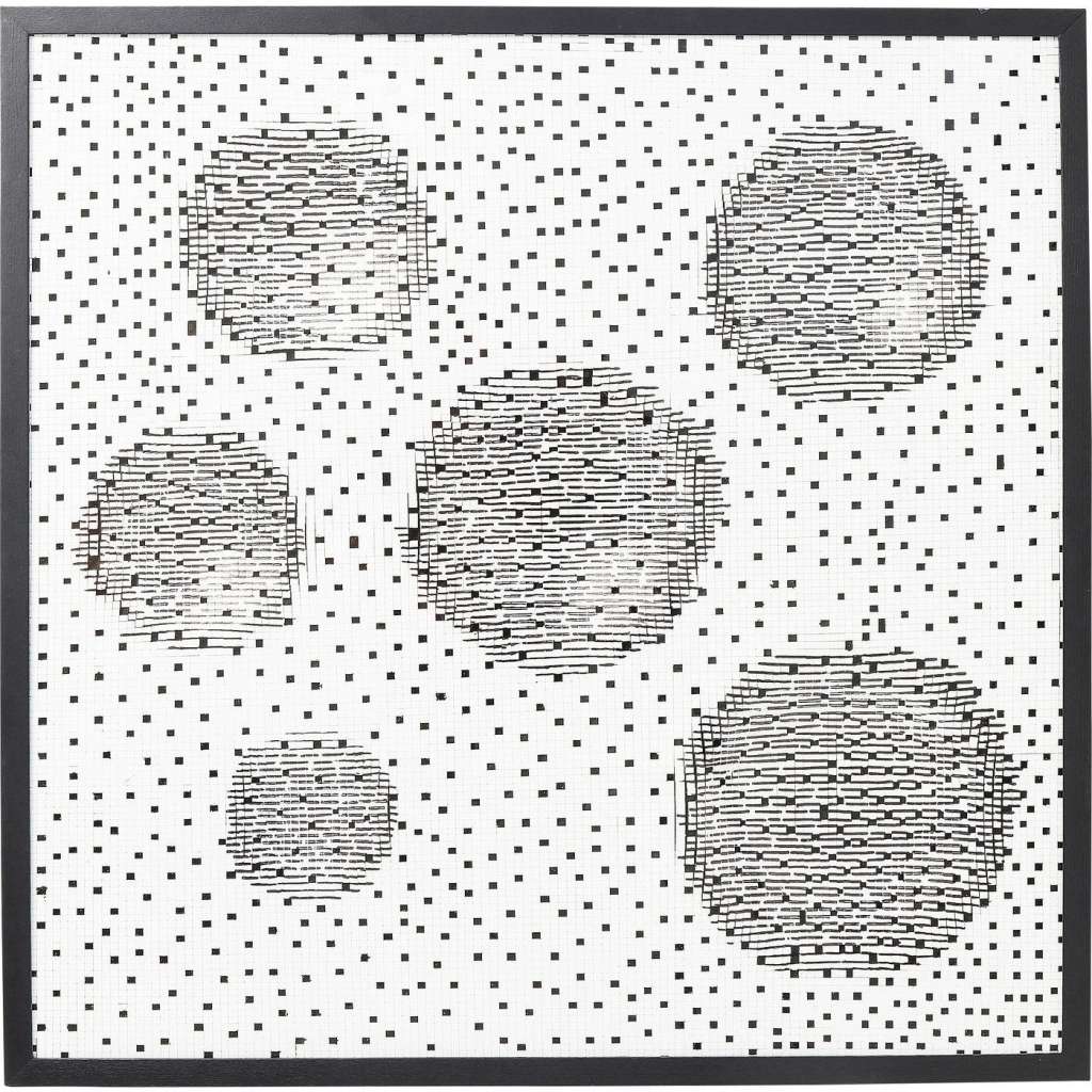 Deko Rahmen Wall Art Planetary 100x100cm