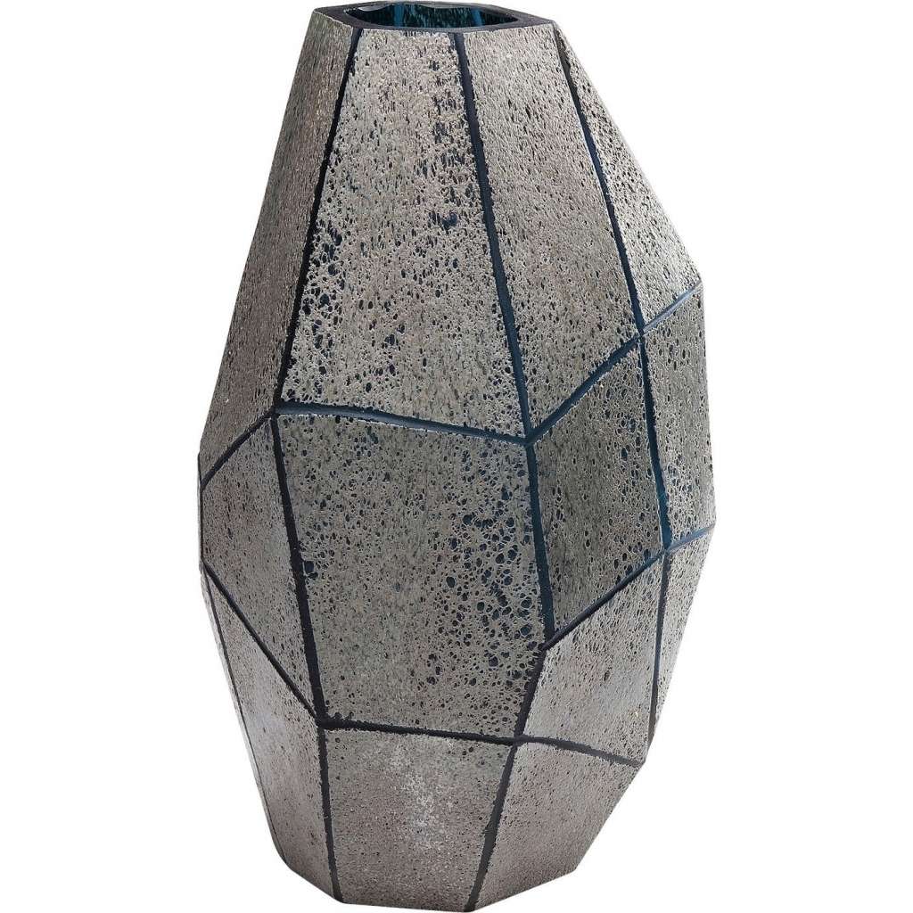 Vase Stone Grau Groß