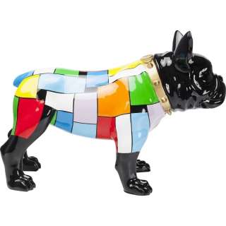 Deko Figur Bulldog Colore