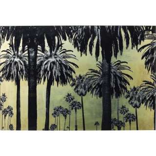 Bild Glas Metallic Palms 120x80cm