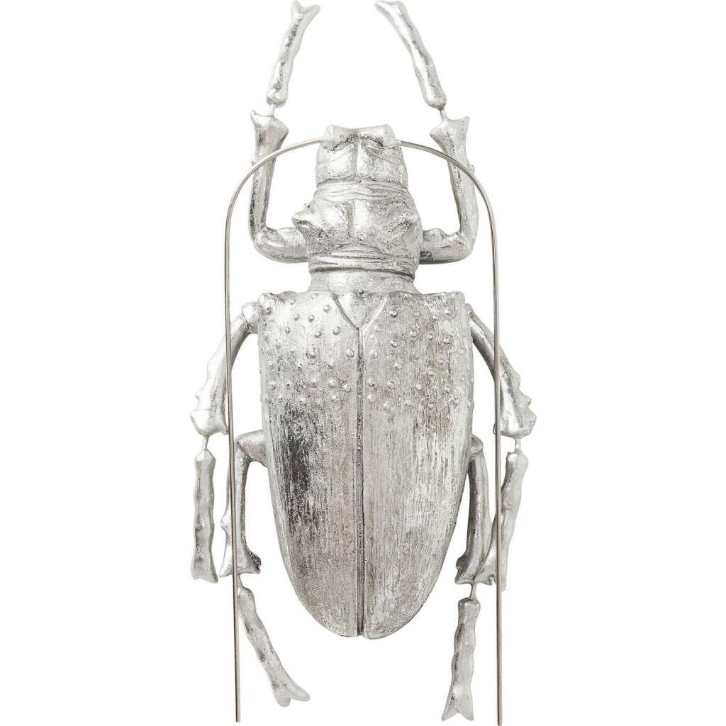 Wandschmuck Longicorn Beetle Silber