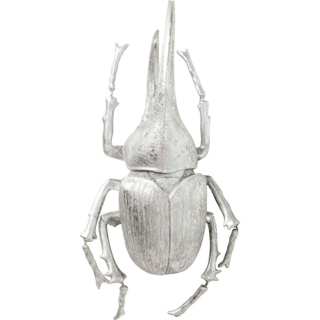 Wandschmuck Herkules Beetle Silber