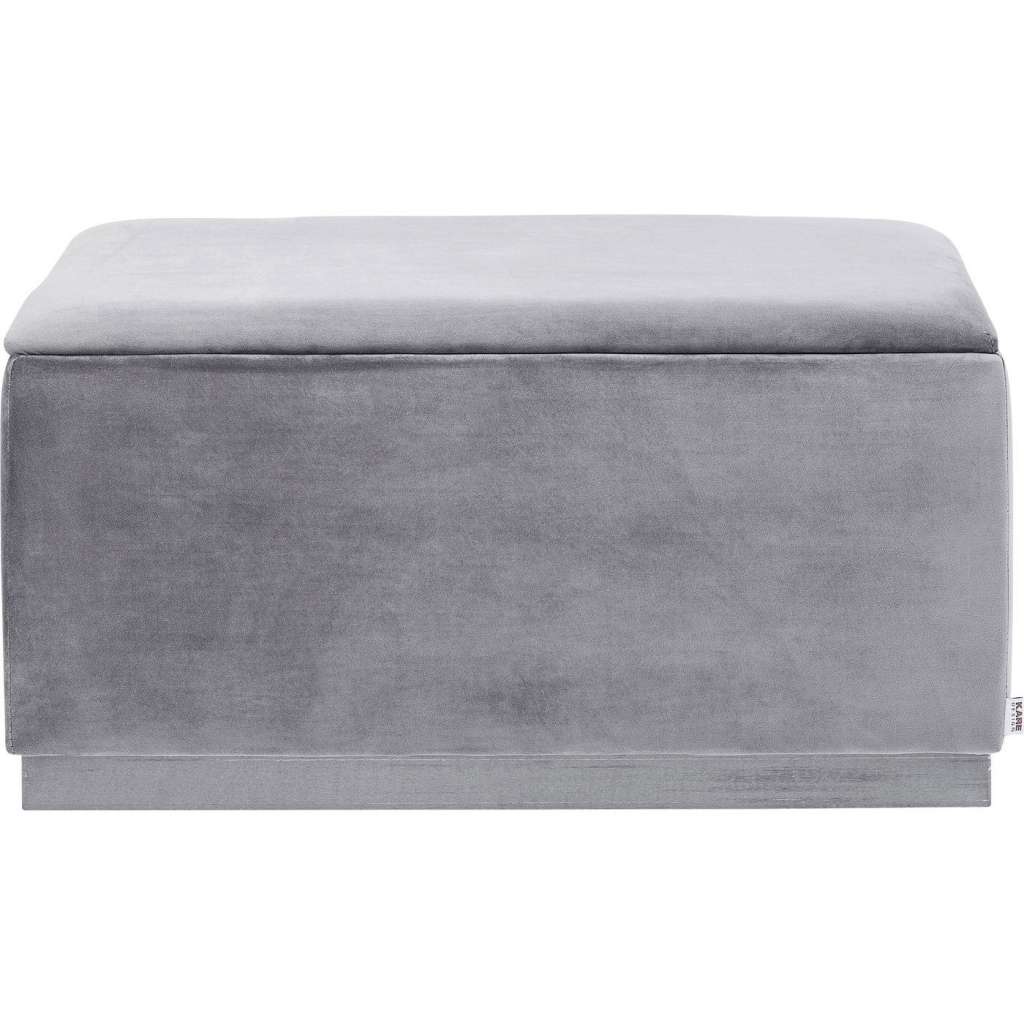 Bank Cherry Storage Grau Schwarz 80cm