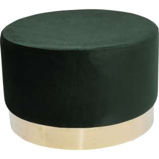 Hocker Cherry Dunkelgrün Brass Ø55cm