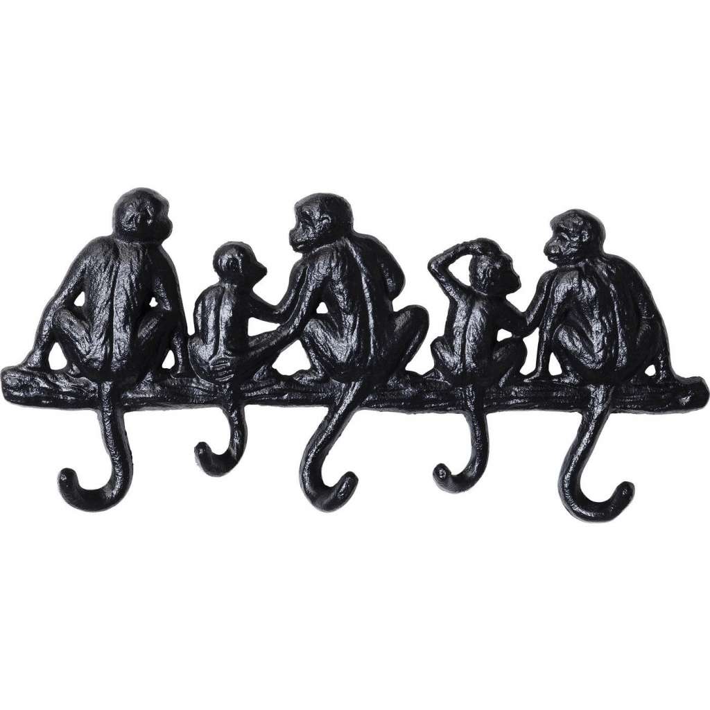 Wandgarderobe Monkey Family Klein