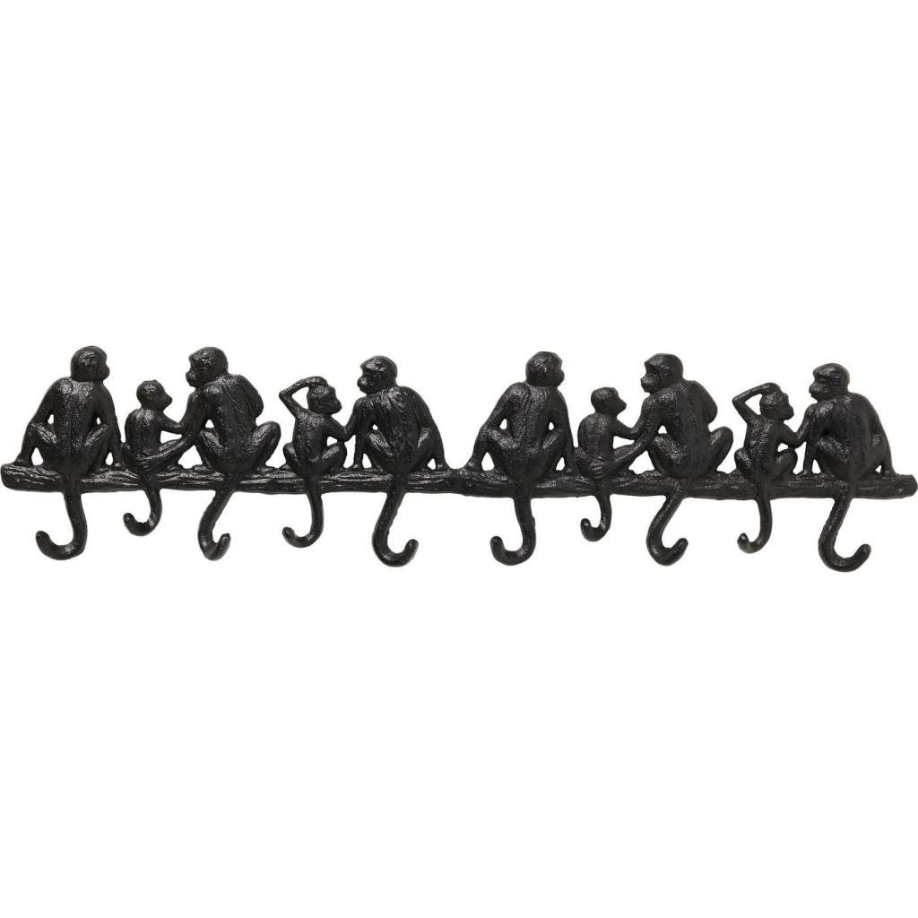 Wandgarderobe Monkey Family Gross