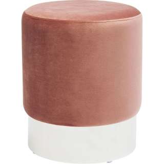 Hocker Cherry Rose Silber  Ø35cm