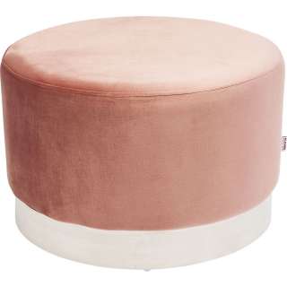 Hocker Cherry Rose Silber Ø55cm