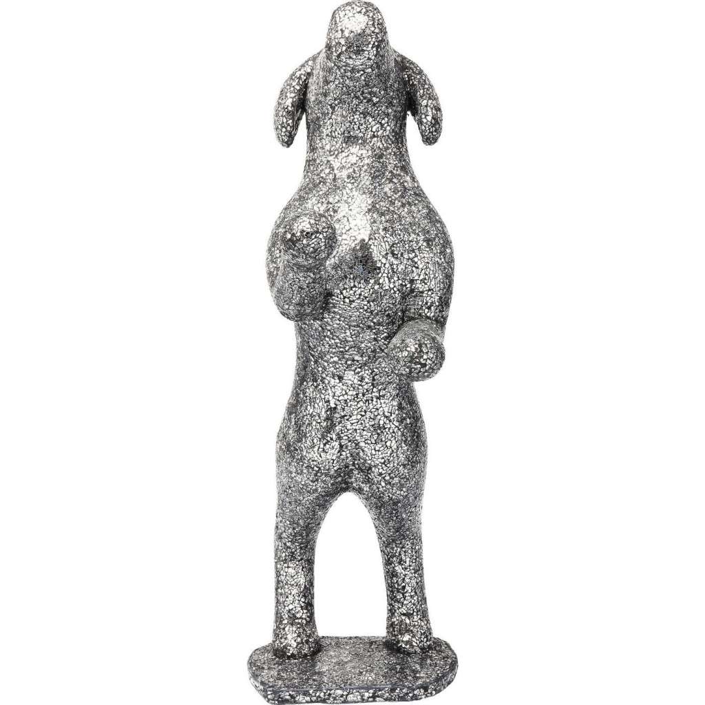 Deko Objekt Crystal Begging Dog