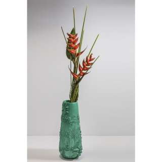 Vase Jungle Türkis 83cm