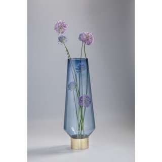Vase Noble Ring Blau 60cm