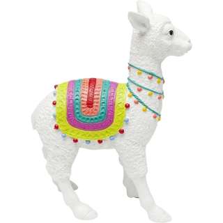 Deko Objekt Alpaca Weiß 39cm