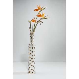 Vase Dots Schwarz 84cm