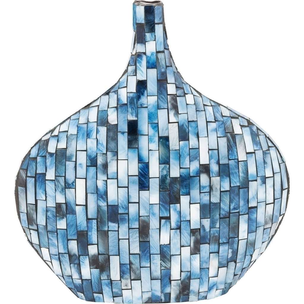 Vase Mosaico Blau  33cm